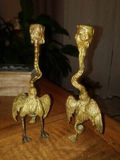 Ancienne paire bougeoirs d'occasion  Vernaison