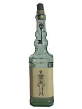 Garrafa de vidro verde vintage esqueleto chave Halloween academia escura decoração gótica comprar usado  Enviando para Brazil