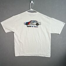 Camiseta masculina branca vintage anos 90 BMW M Team M3 E30 Racing Warsteiner adulto GG comprar usado  Enviando para Brazil