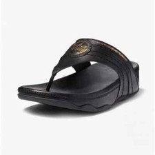 Fitflop black leather for sale  LEATHERHEAD