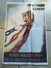 Manifesto locandina poster usato  Arezzo