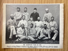 Australian cricket team for sale  EASTBOURNE