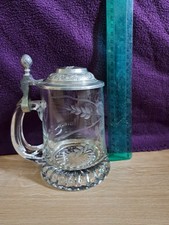 Bierkrug bleiglas zinndeckel gebraucht kaufen  Zossen