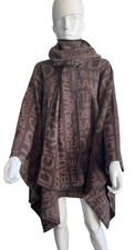 Poncho écharpe laine d'occasion  Brazey-en-Plaine