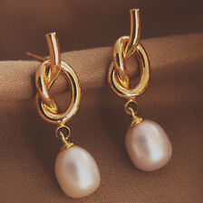 Fashion earings gold for sale  Shipping to Ireland