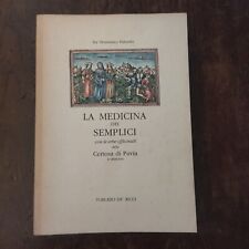 Medicina dei semplici usato  Milano