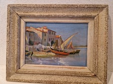 Peinture marine ancienne d'occasion  Saint-Loup-Géanges