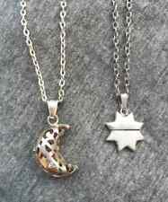 Collana luna stella usato  Roma