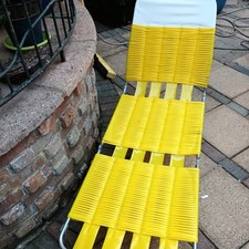 Vintage yellow folding for sale  GILLINGHAM