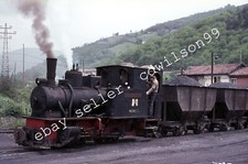 Corrediça ferroviária 35mm Espanha - HUNOSA nº 28 'Marques de Cubas' 0-4-0T 1976 [S707] comprar usado  Enviando para Brazil