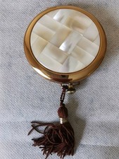 Poudrier vintage nacre d'occasion  Paris XVII