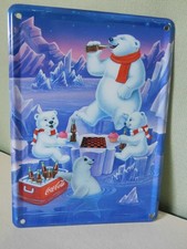 Blechschild coca cola gebraucht kaufen  Bad Segeberg