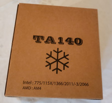Cooler de CPU Thermaltake TA-140. AMD: AM4 e Intel: 775/115X/1366/2011/-3/2066 ~NOVO comprar usado  Enviando para Brazil