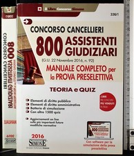 Concorso cancellieri. manuale usato  Ariccia