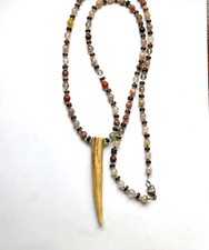 enhanced multi agate necklace for sale  Newark