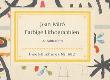Joan miro farbige gebraucht kaufen  Augsburg