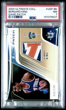 2004 Ultimate Collection Bernard King Game Patch /100 PSA 7 (3 cores) POP 2, usado comprar usado  Enviando para Brazil