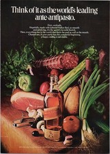 Johnnie Walker Red Label Vintage 1972 Impressão Ad Ante-Antipasto Uísque Escocês comprar usado  Enviando para Brazil