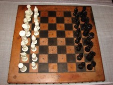 Chessboard chessboard leather d'occasion  Expédié en Belgium