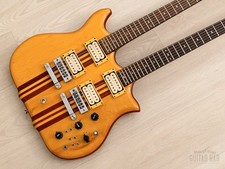 1979 Kawai F-1 Guitarra Vintage Pescoço Duplo Natural, Pescoço Através com Estojo comprar usado  Enviando para Brazil