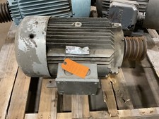 Motor elétrico Leeson 20 HP 1740 RPM 256T FRAME 230/460V testado #22BB, usado comprar usado  Enviando para Brazil