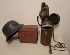 Gasmaske stahlhelm gladiator gebraucht kaufen  Sulzbach a.Main