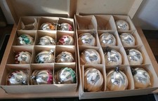 Bunte silberne weihnachtskugel gebraucht kaufen  Halle