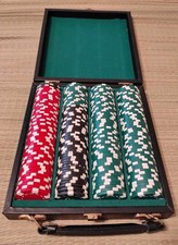 Poker chip set for sale  Howey in the Hills
