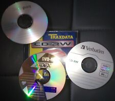 CD-R CD-RW DVD-R DVD-RW Verbatim Philips Sony TDK... Disco Gravável 700MB 4.7GB comprar usado  Enviando para Brazil