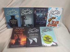 Usado, Agatha Christie Poirot Series 7 Paperback Mysteries Harper Collins Box Set comprar usado  Enviando para Brazil