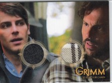 Cartão fantasia Grimm temporada 1 Giuntoli & Mitchell como Burkhardt & Monroe GC-16 comprar usado  Enviando para Brazil