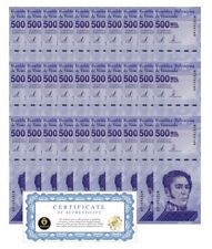 Venezuela 500 Mil Bolívar Soberano 2020 UNC quantidade 30 PÇS 500.000 (1/2 milhão) Novo comprar usado  Enviando para Brazil