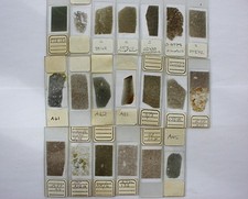 Vintage microscope slides. for sale  LEDBURY