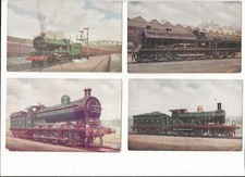 Postcards railway engines for sale  YELVERTON