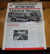 Mitsubishi shogun 4wd for sale  WELLING