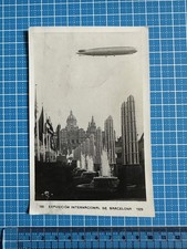 Postkarte zeppelin barcelona gebraucht kaufen  Stadtallendorf