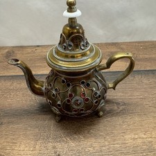 Rientalische messing teekanne gebraucht kaufen  Werther b Nordhausen