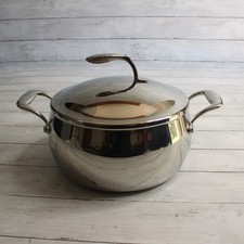 NOVO Tupperware Chef Series forno holandês panela de aço inoxidável 6 qt com tampa, usado comprar usado  Enviando para Brazil