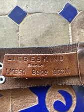 Liebeskind damengürtel leder gebraucht kaufen  Mittenwald