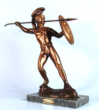 Achilles bronzed metal for sale Achilles bronzed metal for sale  Ocala