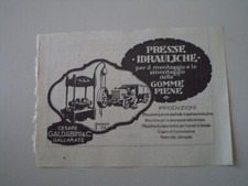Advertising pubblicità 1925 usato  Salerno