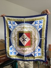 Ancien foulard carre d'occasion  Aix-les-Bains