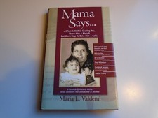 Mama Says... When A Wolf Is Chasing You, Throw Him A Biscuit FLAT SIGNED Valdemi comprar usado  Enviando para Brazil