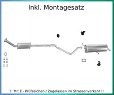 Auspuffanlage citroen 16v gebraucht kaufen  Görlitz