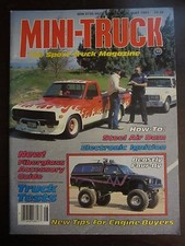 Mini Truck Magazine August 1983 Steel Air Dam Beastly Four By (AY) comprar usado  Enviando para Brazil