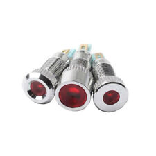 Lámpara Indicadora Señal 8mm LED Metal Impermeable 3V 6V 12V 24V 110V 220V 5 Colores segunda mano  Embacar hacia Mexico