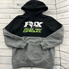 Moletom com capuz FOX Pro Circuit pulôver masculino pequeno preto verde, usado comprar usado  Enviando para Brazil