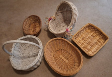 Wicker baskets assortment for sale  Boca Raton
