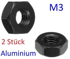 Aluminium mutter schwarz gebraucht kaufen  Reutlingen