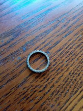 Bague alliance diamants d'occasion  Bourg-en-Bresse